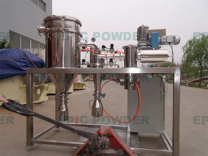 實驗型流化床氣流粉碎機